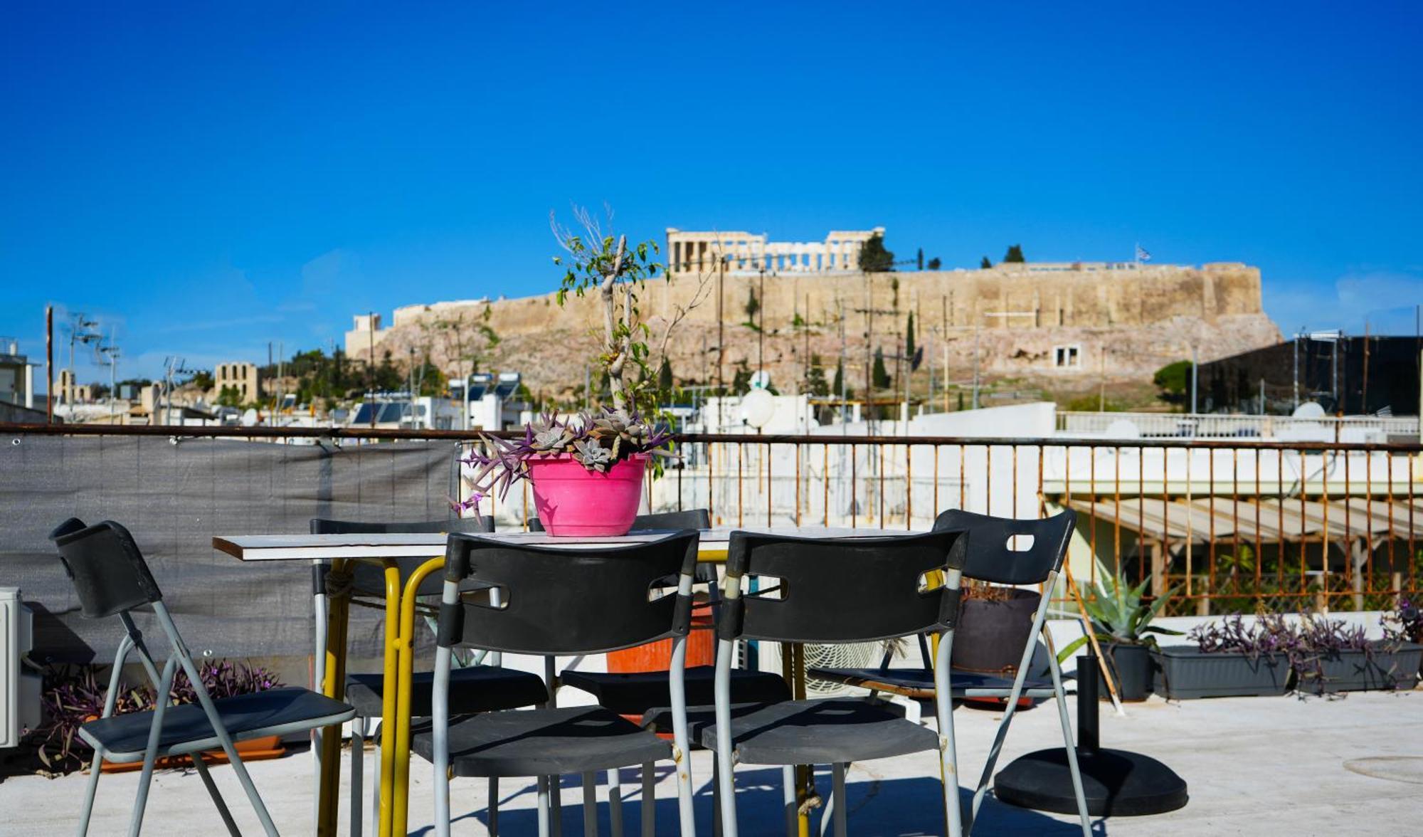 Acropolis Central Apartments Atena Exterior foto